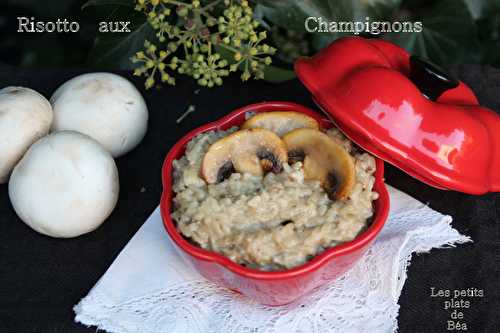 Risotto aux champignons