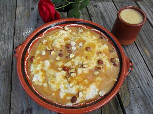 Riz au lait au caramel beurre salé