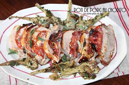 Rôti de porc au chorizo