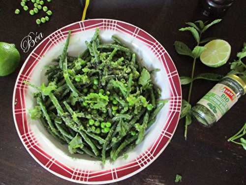Salade de haricots verts aux deux citrons (Ottolenghi) - Les petits plats de Béa