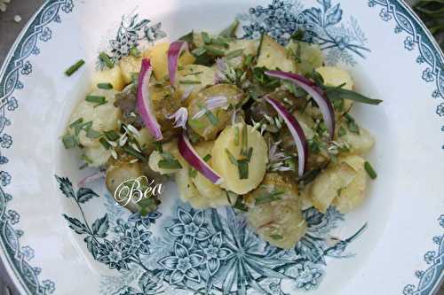 Salade de pommes de terre à la polonaise