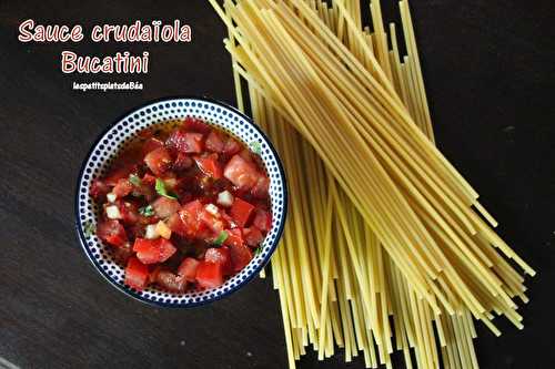 Sauce crudaïola pour des bucatini