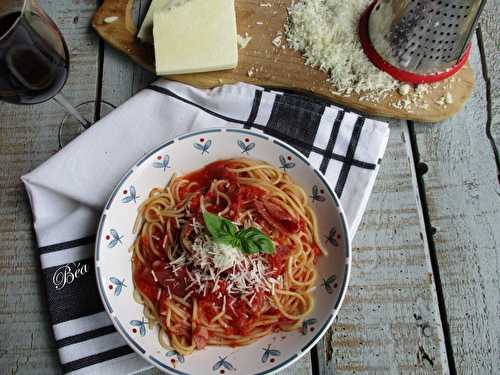 Spaghetti all'amatriciana - Balade à Rome (3) le Tibre