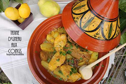 Tajine d'agneau aux coings