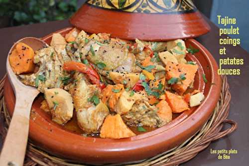 Tajine poulet  coings et patates douces - Djerba (1) - Les petits plats de Béa