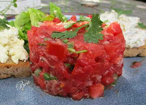 Tartare de tomates