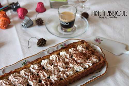 Tarte à l'bistoule (café et genièvre)