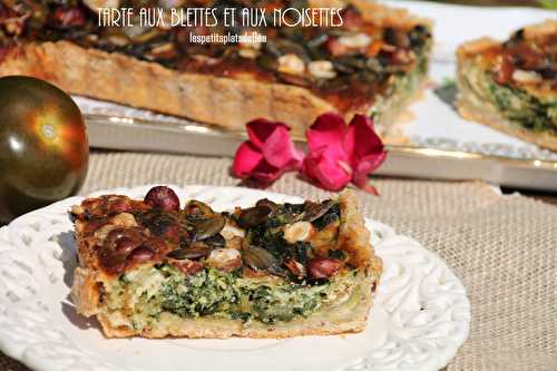 Tarte aux blettes et aux noisettes