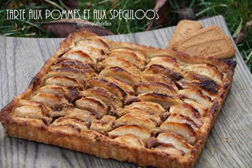 Tarte aux pommes et aux spéculoos