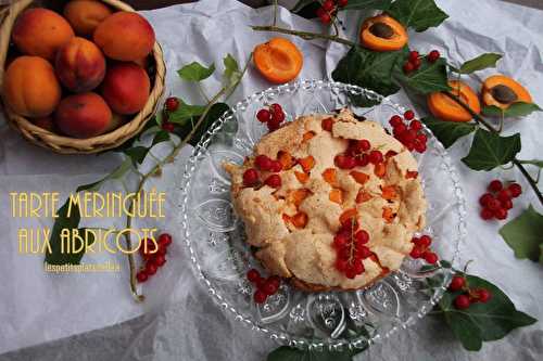 Tarte meringuée aux abricots