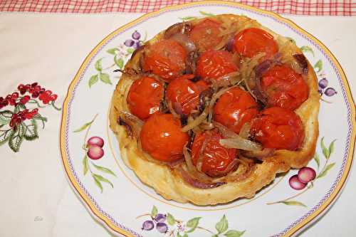 Tatin de tomates farcies au thon et aux herbes - Les petits plats de Béa