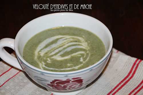 Velouté d'endives et de mâche