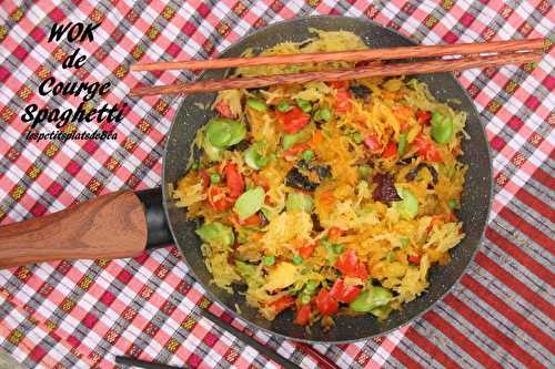 WOK DE COURGE SPAGHETTI