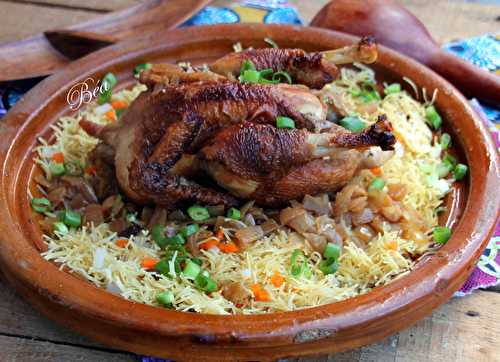 Poulet sénégalais aux vermicelles - balade sénégalaise à Saint Louis