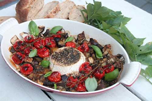 Ricotta et légumes rôtis au zaatar libanais