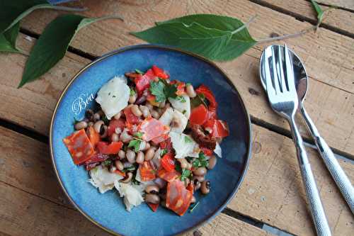 Salade portugaise aux cornilles - Les petits plats de Béa