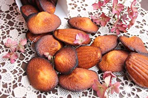 Madeleines au miel et à la fleur d'oranger