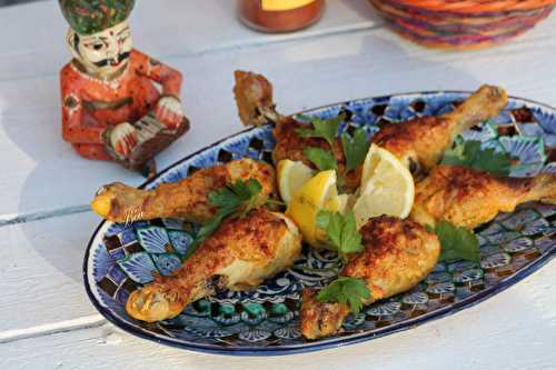 Pilons de poulet tandoori au four - balade indienne - Les petits plats de Béa