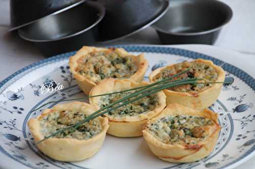 Tartelettes à la ciboulette