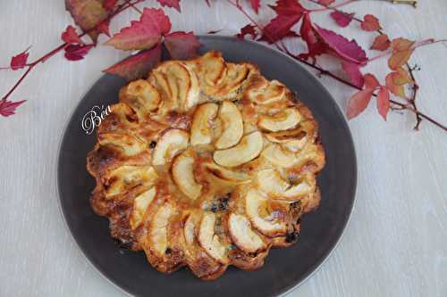 Gâteau pommes pruneaux - Les petits plats de Béa