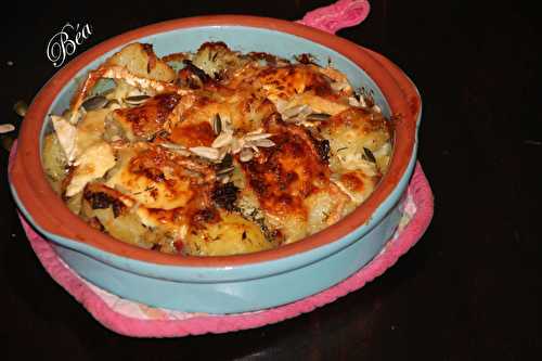 Gratin de pommes de terre au chaource - balade à Troyes