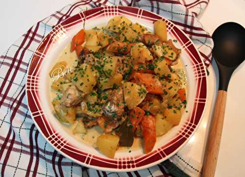 Sauté de veau au vin blanc