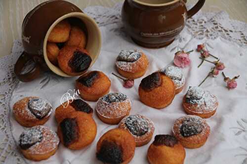 Bouchées financières à polenta au chocolat