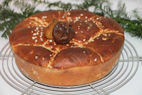 Brioche fourrée aux figues moelleuses