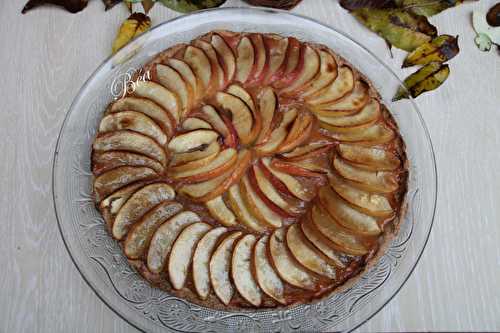 Fine tarte aux pommes et au sarrasin