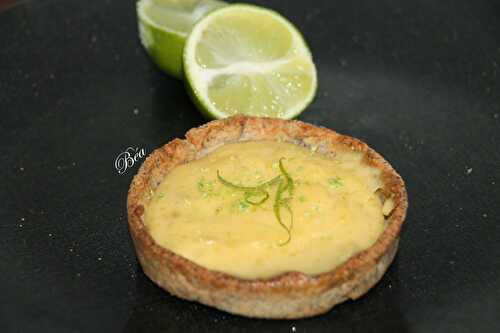 Tartelettes au pavot et citron vert