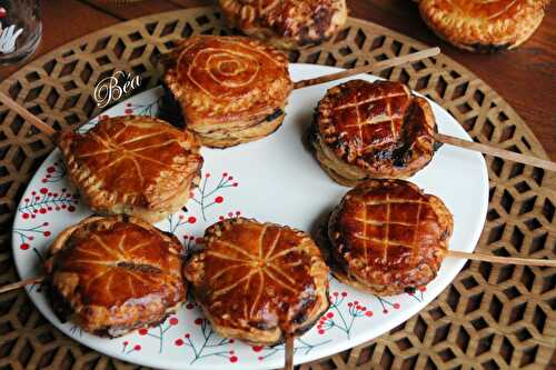 Galettes sucettes au chocolat pralinoise