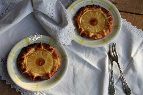 Tartelettes à l'ananas et à la bergamote