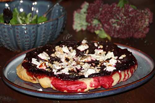 Tatin de betteraves rouges aux saveurs libanaises