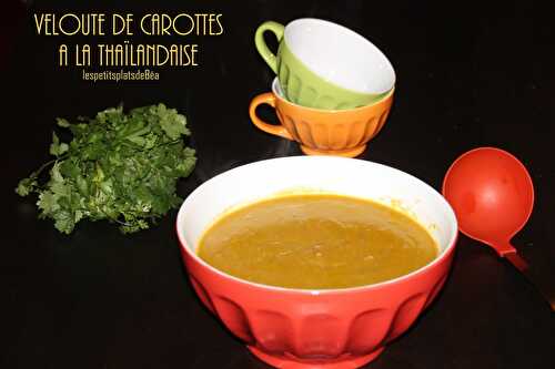 Velouté de carottes à la citronnelle et au gingembre