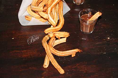 Churros sauce au chocolat - balade à Cordou