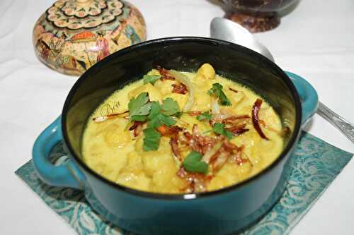 Soupe de chou fleur au curry