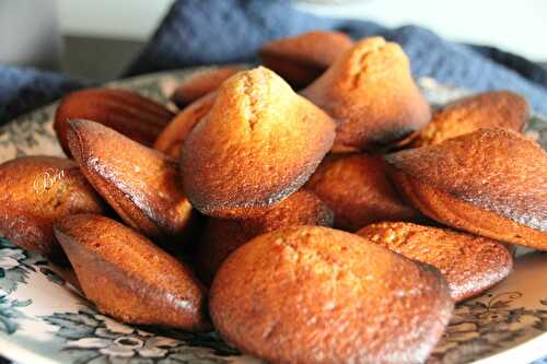 Madeleines au sarrasin et au miel