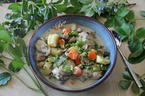 Blanquette de poulet printanière