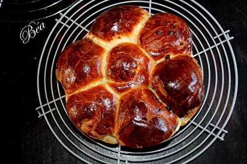 Brioche marguerite aux pépites de chocolat