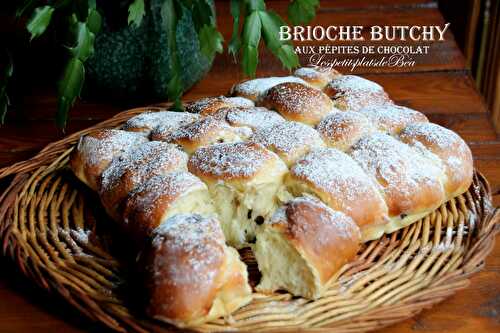 Brioche butchy aux pépites de chocolat