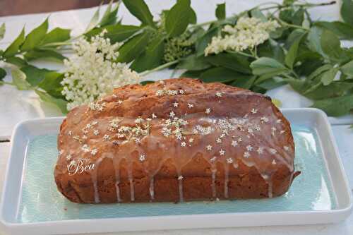 Cake aux fleurs de sureau