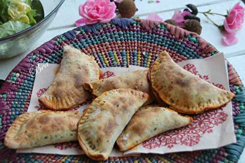 Empanadas au boeuf et blettes au curry thaï