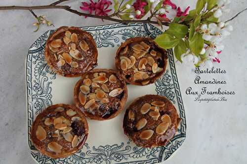 Tartelettes amandines aux framboises