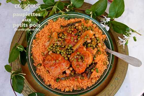 Couscous de paupiettes aux petits pois