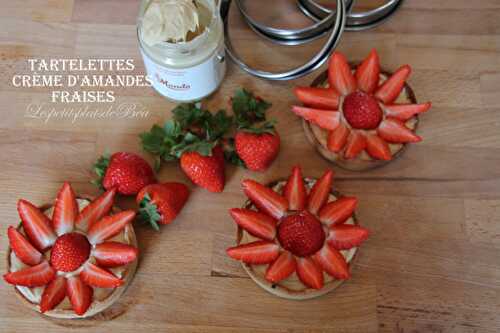 Tartelettes à la crème d'amandes et fraises