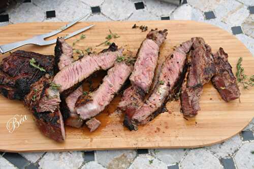 Côte de boeuf marinée pour un BBC ou une plancha