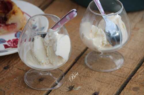 Glace à l'eau de vie de prunes - Balade à Beaulieu sur Dordogne