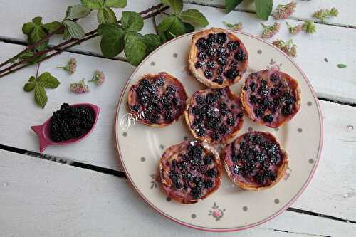 Tartelettes aux mûres et au citron