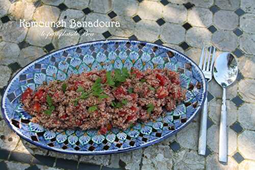 Kamouneh banadoura le taboulé libanais à la tomate