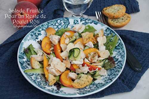 Salade fruitée pour un reste de poulet rôti